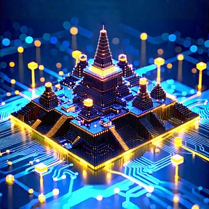 Blockchain network visualization