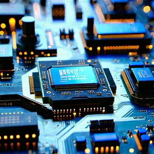 Close-up of memory module