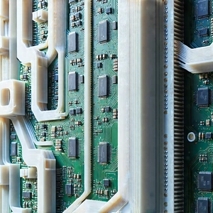 Close-up of memory module