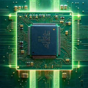 Circuit board with laser scanning