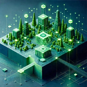 Blockchain network visualization