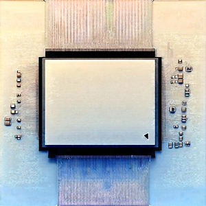 Close-up of microprocessor