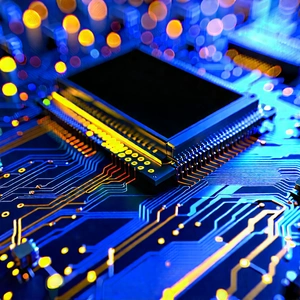 Circuit board with data streams