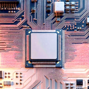 Close-up of electronic circuit