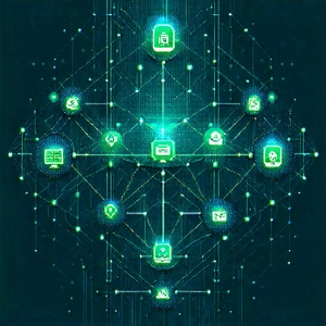 Blockchain network visualization