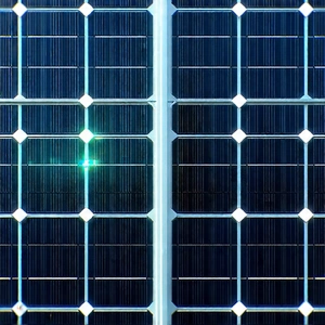 Solar panel with holographic projection