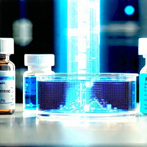 Healthcare Technology In Modern Laboratory With Image, There