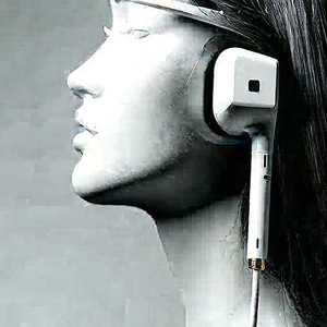 Wireless earbuds with streaming content