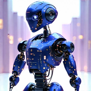 Robot with data streams