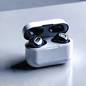 Wireless Earbuds With Digital Artwork With Pair Wireless