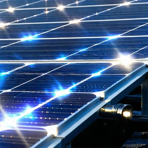 Innovative Renewable Energy (design:1.37) With Solar Panel