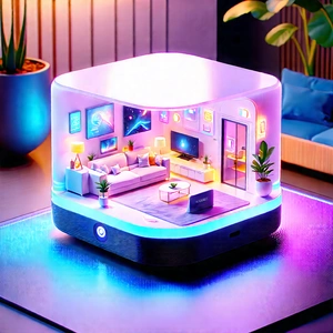 Smart home (device:1.39) with streaming content