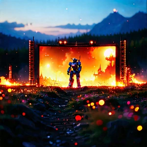 Entertainment Technology In Field Deployment With Image, There