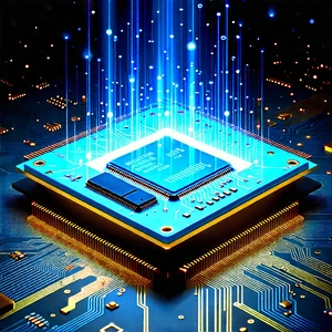 Microchip with data streams