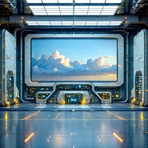Entertainment Technology In Manufacturing Facility With Image, There