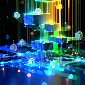 Blockchain network visualization