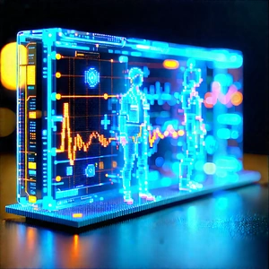 Healthcare technology in tech office
