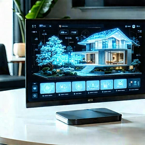 Smart home (device:1.35) with data visualization