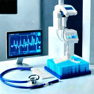Healthcare Technology In Design Studio With Medical Device