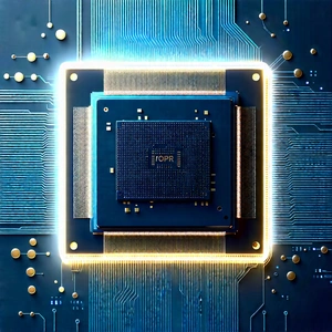 Microchip with (digital:1.3) particles