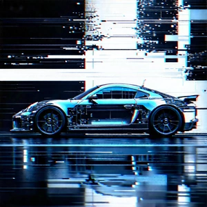 Automotive technology in tech office