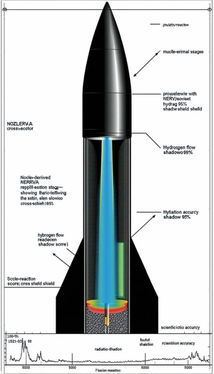 The Image Is A Diagram Of A Rocket, Showing Its Various Components And Their Functions
