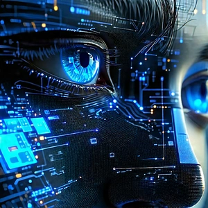 Tech Professional Photography: Digital transformation visualization