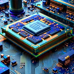 Close-up of memory module