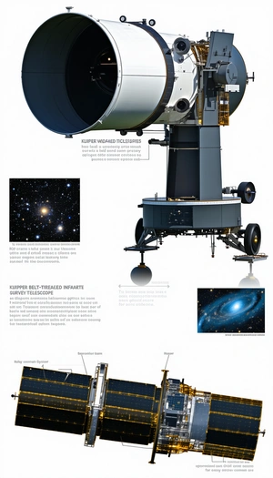 The Image Is A Diagram Of A Spacecraft, Showing The Various Components And Their Functions