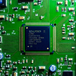 Circuit board with laser scanning