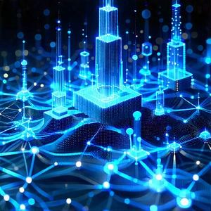 Blockchain network visualization
