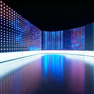 Tech Advertising Photography: Entertainment technology in research center