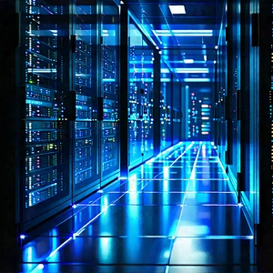 Server rack with laser scanning