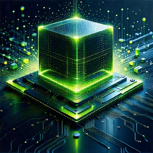 Quantum computer with data streams