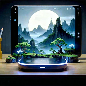Smart Home Device With User Interface With Tablet Computer