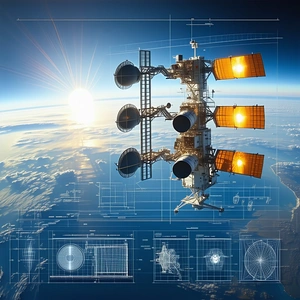 computer-generated representation space shuttle