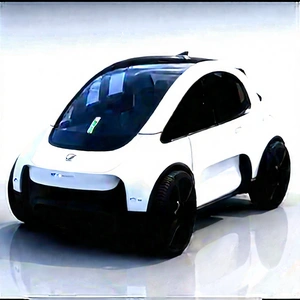 Innovative Electric Vehicle (design:1.5) With Small, Futuristic-looking