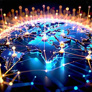 Blockchain network visualization