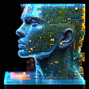 Microchip with laser scanning