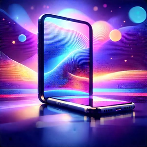 Smartphone With Streaming Content With Cell Phone