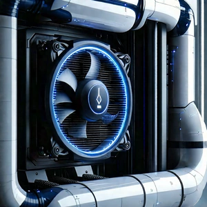 Close-up of cooling system