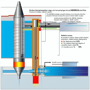 A Diagram Is Shown Of A Nuclear Reactor, With A Large Red Circle In The Center