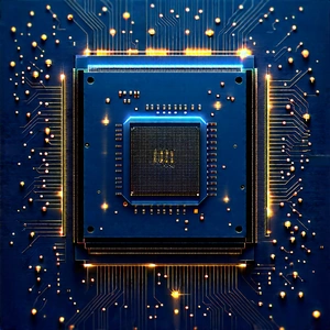 Microchip with digital particles