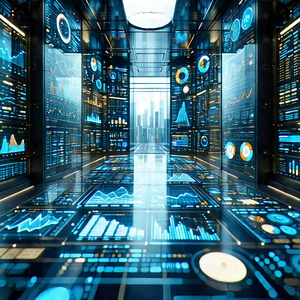 Financial technology in research center