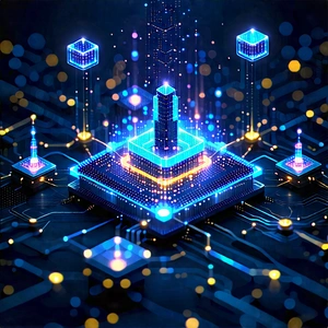 Blockchain network visualization