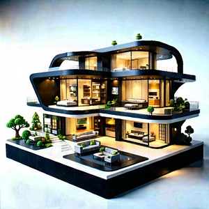 Futuristic smart home
