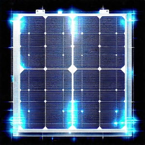 Solar panel with holographic projection