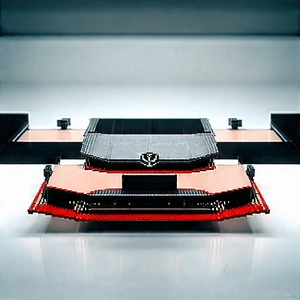 Automotive Technology In Design Studio With Black Hood,