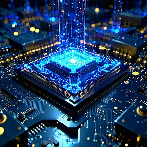 Quantum computer with digital particles