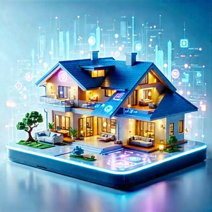 Smart home (device:1.12) with data visualization